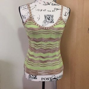 EUC Charlotte Russe green tank top